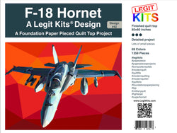 LEGIT KITS, F-18 Hornet Quilt Kit