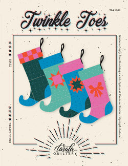 Twinkle Toes Stocking Pattern by Taralee Quiltery