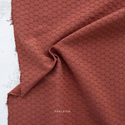 Fableism Forest Forage - Honeycomb in Cognac, 1/4 yard