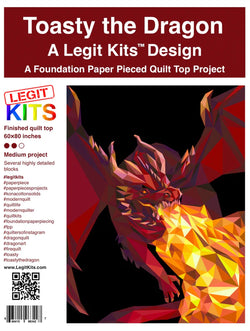 LEGIT KITS, Toasty the Dragon Pattern