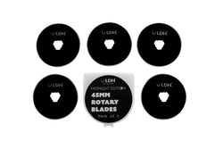 45mm Midnight Edition Rotary Cutter Blades - Pack of 5 Piece Fabric Co. 