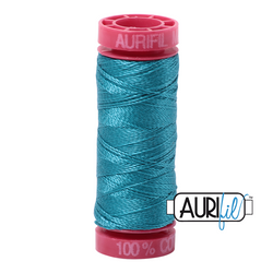 Aurifil Thread - Dark Turquoise 4182 - 12wt