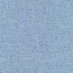 Essex Yarn-Dyed Linen/Cotton Blend - Cadet Fabric Essex 