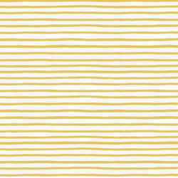 Bon Voyage; Festive Stripes - Yellow, 1/4 yard