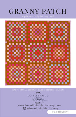 Granny Patch Quilt PATTERN