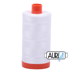 Aurifil Thread - White 2024 - 50wt