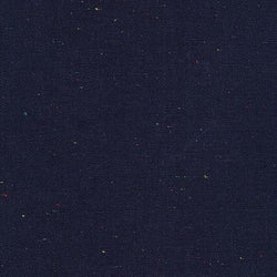 Essex Speckle Yarn-Dyed Linen/Cotton Blend - Navy Fabric Essex 