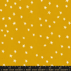 Starry - Goldenrod, 1/4 yard Fabric Ruby Star Society 