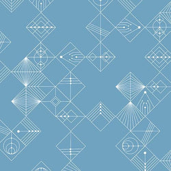 Century Prints Deco - Chambray Blue - Coming Soon! Fabric Andover 