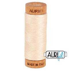 Aurifil Thread - Light Sand 2000 - 80wt - 270m / 300yds