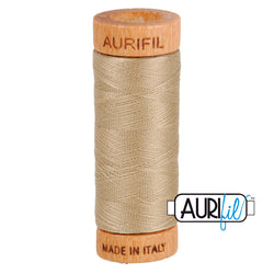 Aurifil Thread - Linen 2325 - 80wt - 270m / 300yds