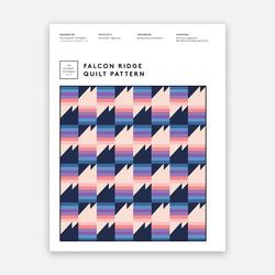 Falcon Ridge Quilt Pattern by The Blanket Statement