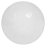 Elan; Shank Button, White, 11/16" (18mm)