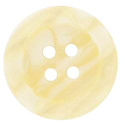 Elan; 4-Hole Button, Yellow, 7/8" (23mm)