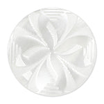 Elan; Shank Button, White, 5/8" (15mm)