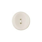 Elan; 2 Hole Button, Ivory, 7/8" (23mm)