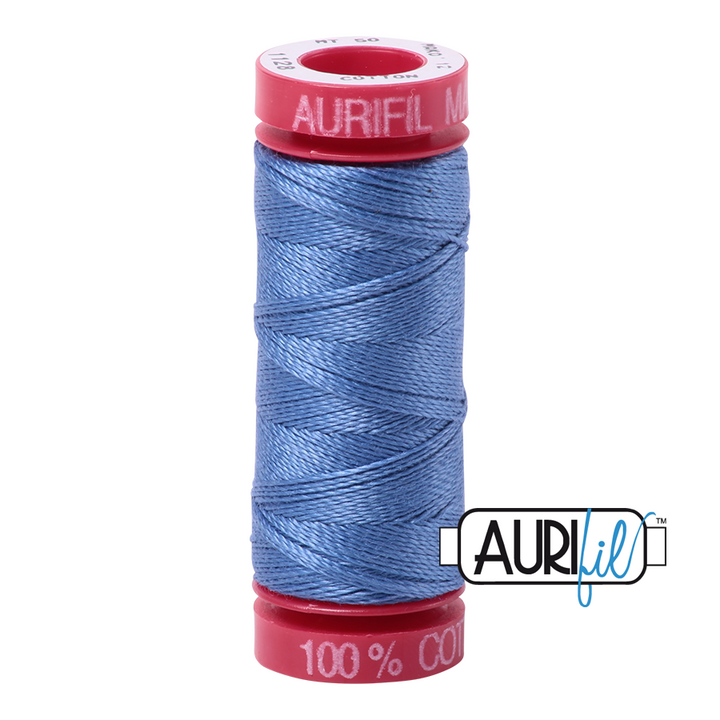 Aurifil Thread - Light Blue Violet 1128 - 12wt