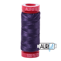 Aurifil Thread - Dark Dusty Grape 2581 - 12wt