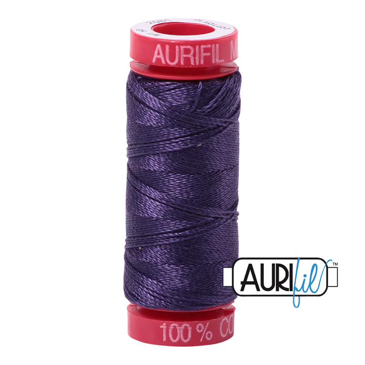 Aurifil Thread - Dark Dusty Grape 2581 - 12wt