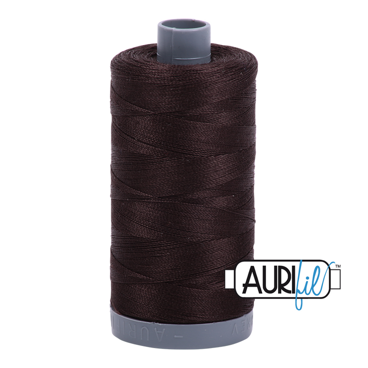 Aurifil Thread - Very Dark Bark 1130 - 28wt