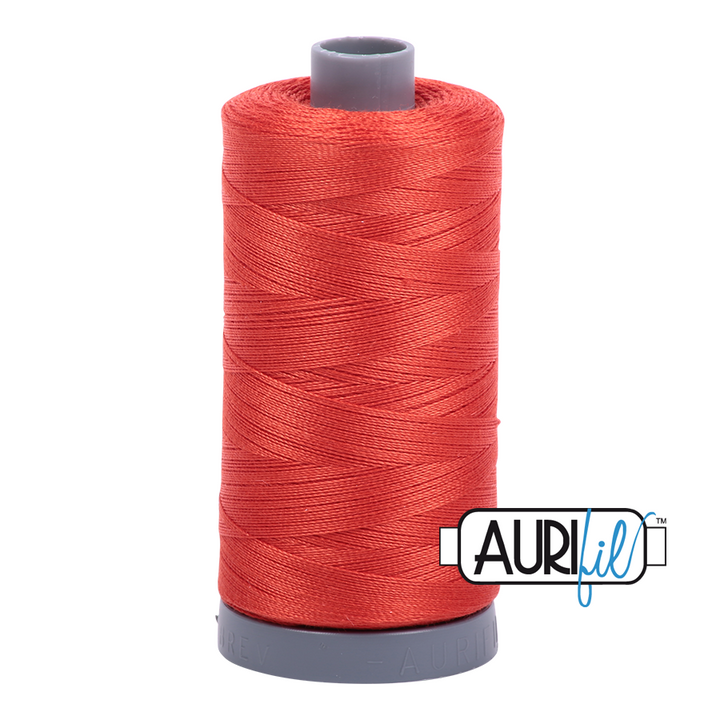 Aurifil Thread - Red Orange 2245 - 28wt