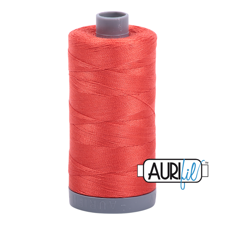 Aurifil Thread - Light Red Orange 2277 - 28wt