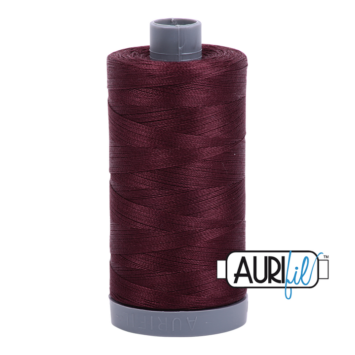 Aurifil Thread - Dark Wine 2468 - 28wt