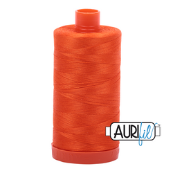 Aurifil Thread -Neon Orange 1104 - 50 wt