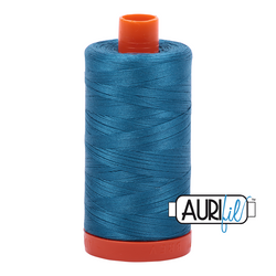 Aurifil Thread - Medium Teal 1125 - 50wt