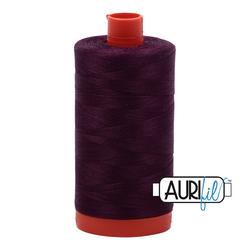 Aurifil Thread - Very Dark Eggplant 1240 - 50 wt