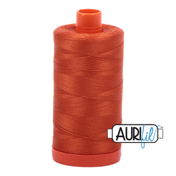 Aurifil Thread - Rusty Orange 2240 - 50 wt