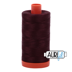 Aurifil Thread - Very Dark Brown 2465 - 50 wt