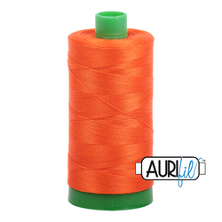 Aurifil Thread - Neon Orange 1104 - 40wt