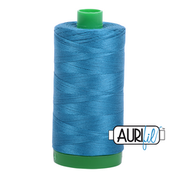 Aurifil Thread - Medium Teal 1125 - 40wt