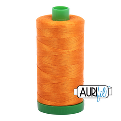 Aurifil Thread - Bright Orange 1133 - 40wt