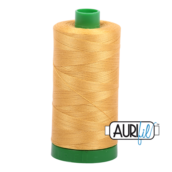 Aurifil Thread - Tarnished Gold 2132 - 40wt