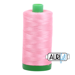 Aurifil Thread - Bright Pink 2425 - 40wt