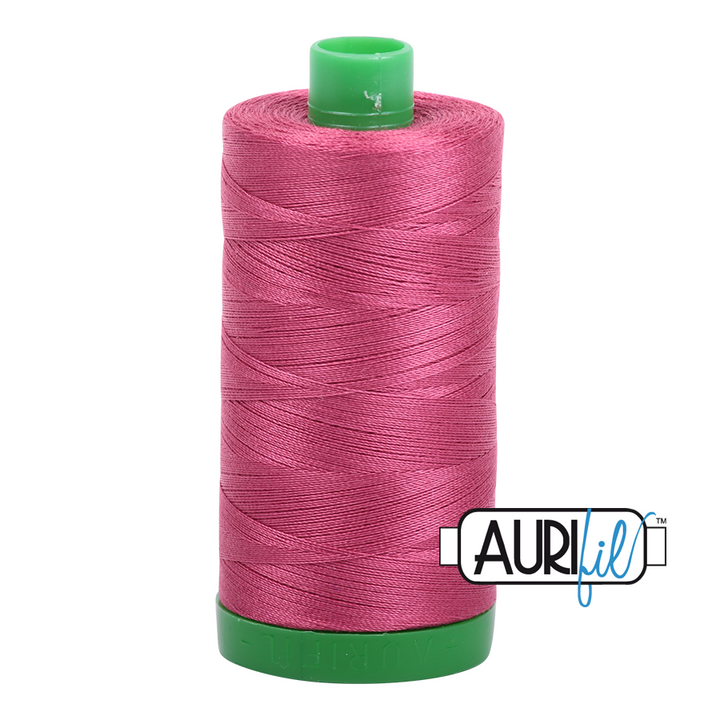 Aurifil Thread - Medium Carmine Red 2455 - 40wt