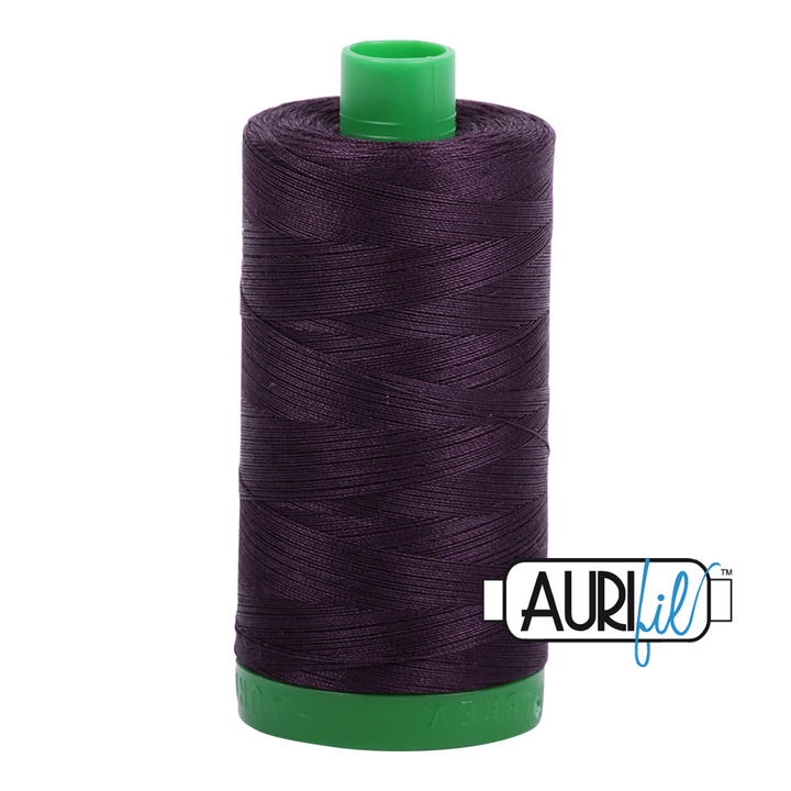 Aurifil Thread - Aubergine 2570 - 40wt