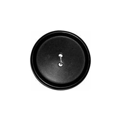 Elan; 2-Hole Button, Black, 1-3/8" (34mm)