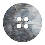 Elan; 4-Hole Button, Grey, 3/4" (20mm)