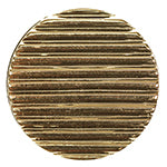 Elan; Shank Button, Gold, 3/4" (18mm)