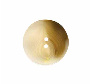 Elan; 2-Hole Button, Beige- 3/4