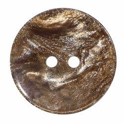 Elan; 2-Hole Button, Caramel, 3/4" (18mm)