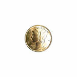 Elan; Shank Button, Gold 1944 Liberty Coin, 5/8" (15mm)