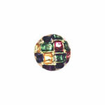 Elan; Shank Button, Primary Colours and Gold, 5/8" (15mm)