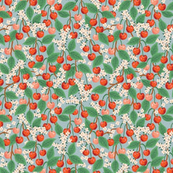 Rifle Paper Co. Orchard; Cherry Blossom - Light Blue, 1/4 yard COMING SOON!