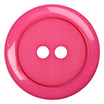 Elan; 2 Hole Button, Pink, 3/4" (20mm)