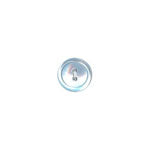 Elan; 2 Hole Button, Aqua, 3/8" (10mm)