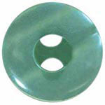 Elan; 2 Hole Button, Vintage Green, 5/8" (15mm)